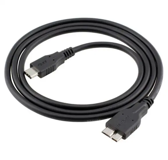 Micro B USB 3 0 к Type C кабель Type-C SSD твердотельный накопитель кабели мобильный жесткий