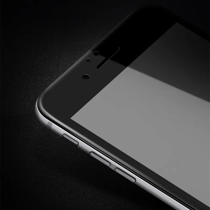 Закаленное стекло MOFi для iPhone 6s полное покрытие экрана протектор 6 plus Черная
