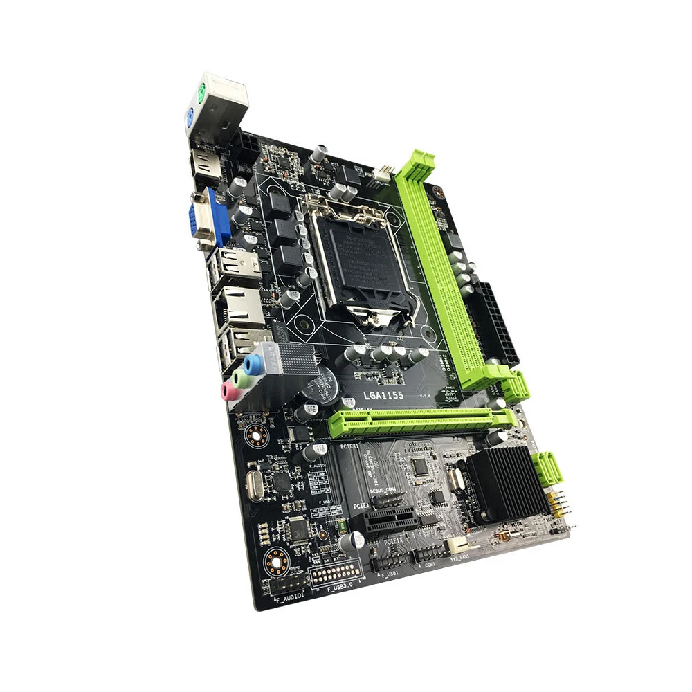 Jingsha H61 материнская плата LGA 1155 M-ATX LGA1155 материнская плата DDR3 Материнская плата Core i5 3330 cpu 32 ГБ для ПК компьютера