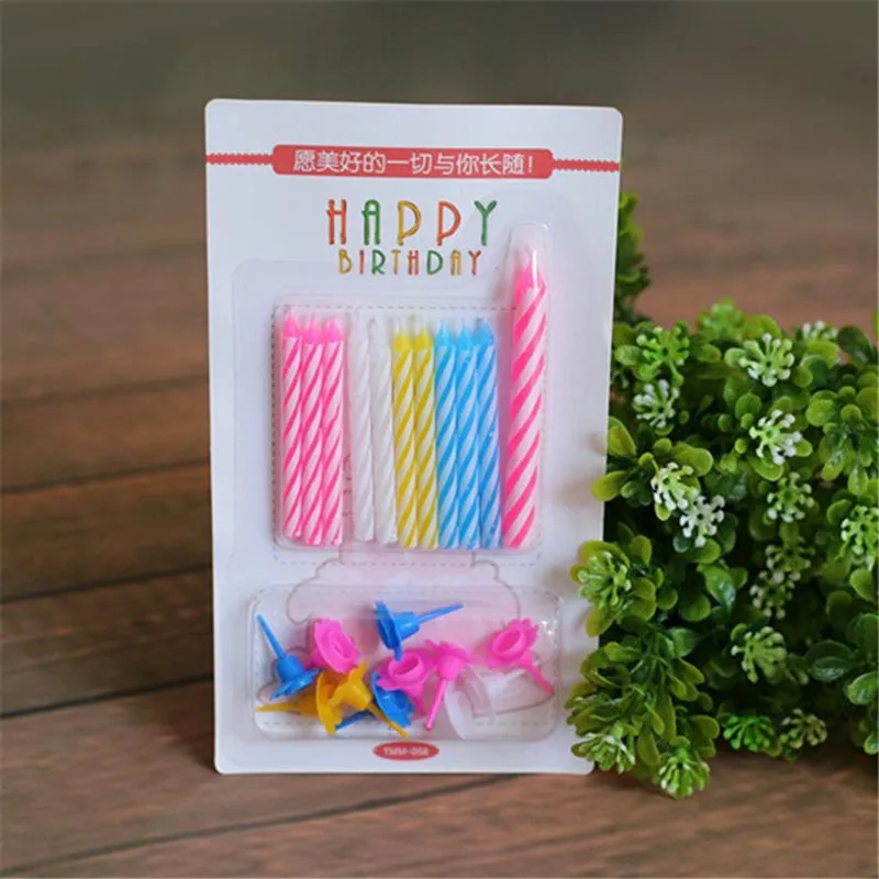 10/сумка милый творческий торт ко дню рождения свечи Толстая линия Смешные День