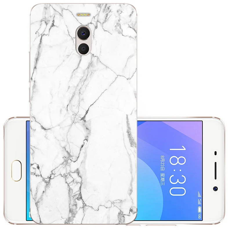 Fanatu ТПУ Meizu M6 Note M721H силиконовый чехол для телефона 5," Meizu M6 Note Мягкий защитный чехол для задней панели m 6note чехол с изображением цветов - Цвет: BDL