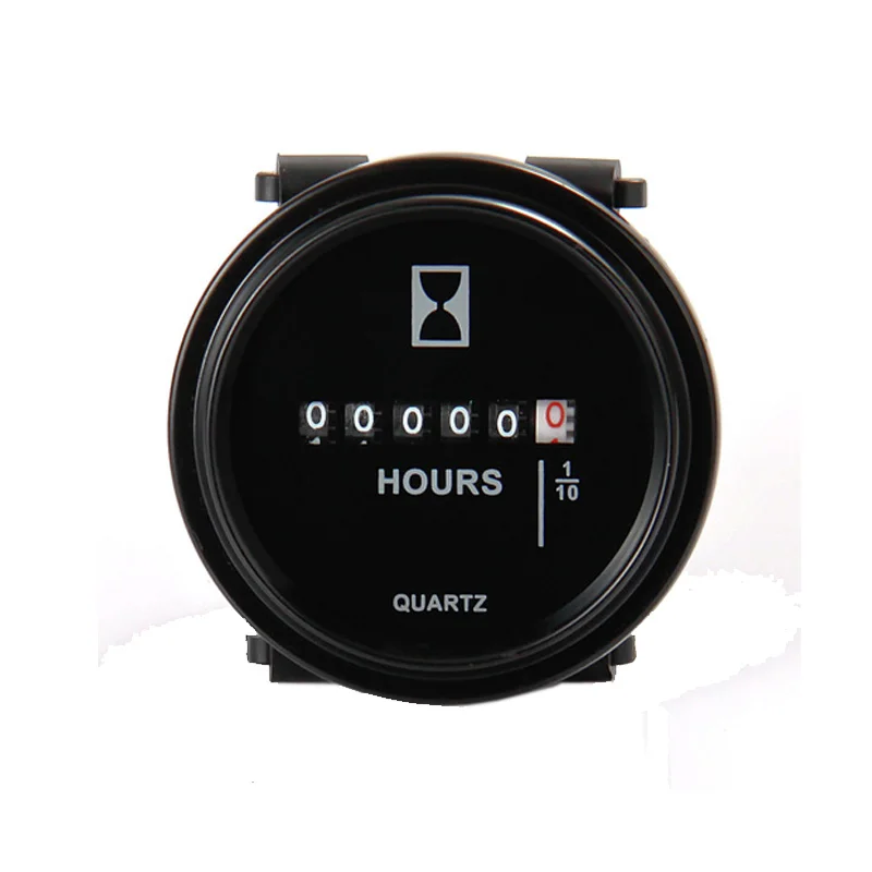 Mechanical Hour Meter Counter TIMER Hourmeter for Trimer Farm Machine Generator Diesel Gasoline Petrol Engine HM009 DC 6~80V | Автомобили