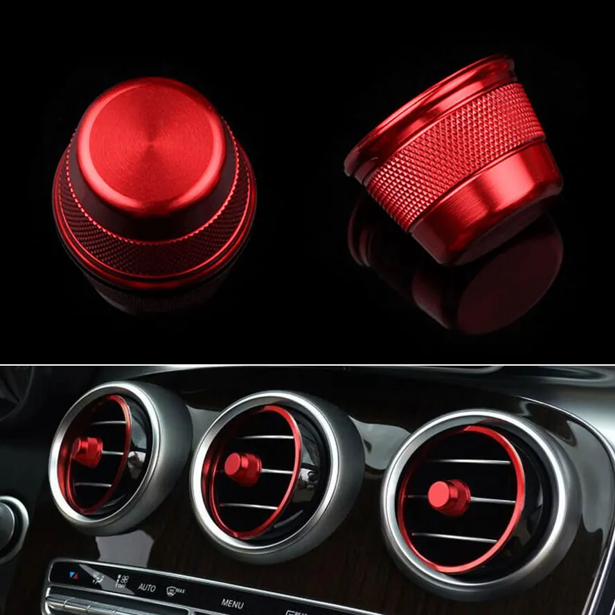 Интерьер автомобиля 5 шт./компл. оболочка для кнопок в салоне рамы подходит Benz