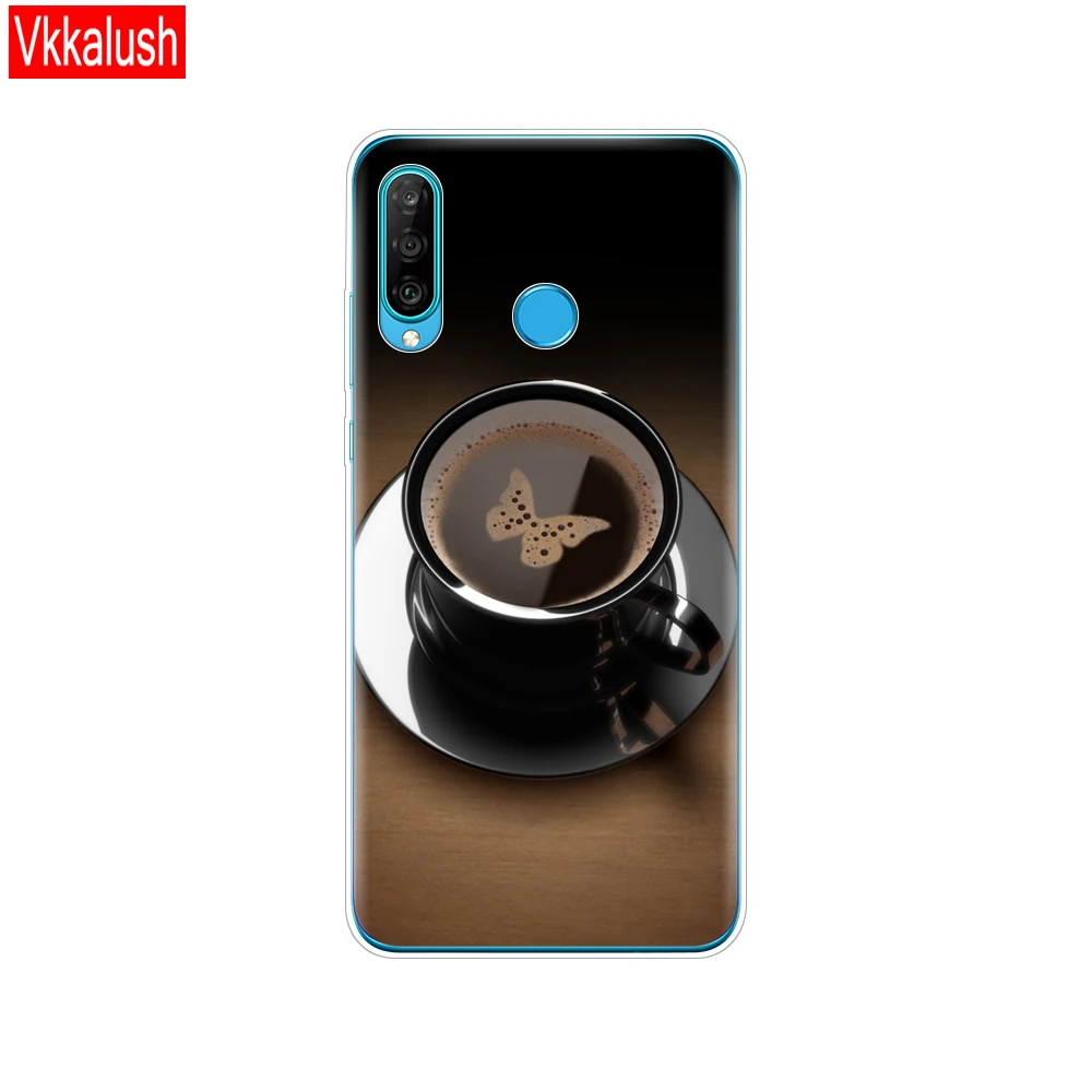 Мягкий чехол для телефона huawei P30 Pro Чехол Силиконовый ТПУ для телефона задняя крышка на huawei P30 Pro VOG-L29 ELE-L29 P 30 Lite - Цвет: 80072