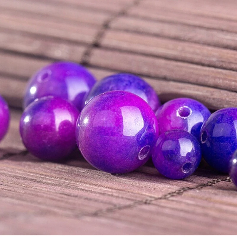 Бесплатная доставка 20 шт./лот бусины Charoite Новое поступление женский браслет для