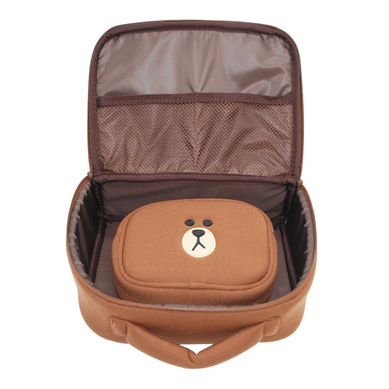 2 шт./набор, женская косметичка для путешествий, милая косметичка для девочек, косметичка для макияжа, многофункциональные аксессуары для мытья, принадлежности,, чехол