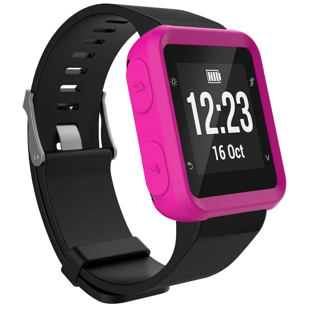 Силиконовый смарт-браслет для часов Garmin Forerunner 35 чехол Защитный чехол для Garmin Forerunner 35 Forerunner 30 ремешок