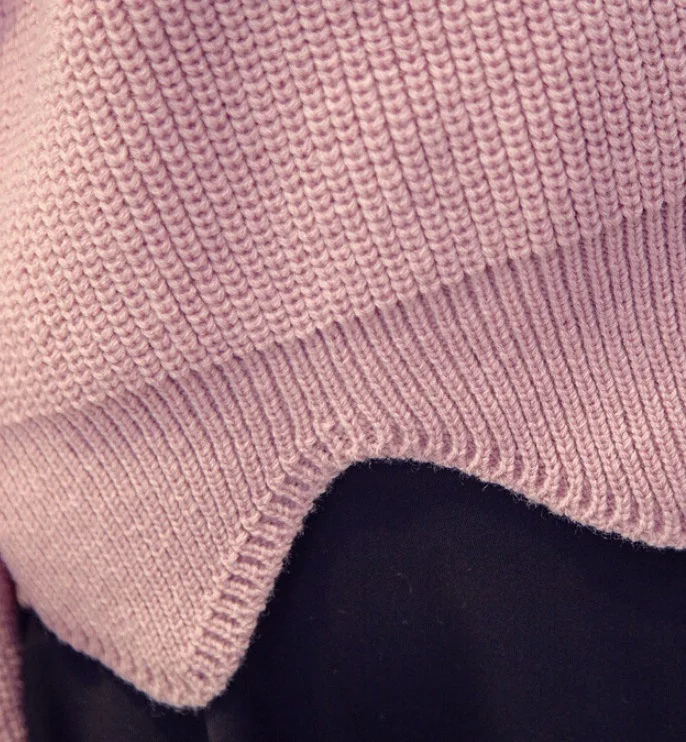 New Arrival 2018 Autumn Women Solid Knitted O Neck Sleeve Sweater Shirts Lady Hollow Ruffles Top tees women's clothing 3160 | Женская