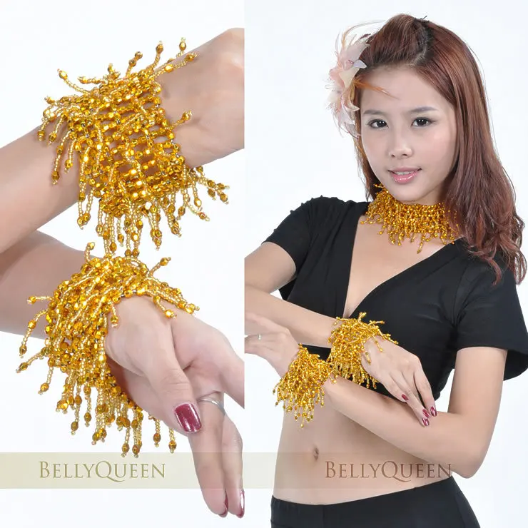 Новинка! Бусины для танца живота аксессуары танцевальный браслет женщин 1