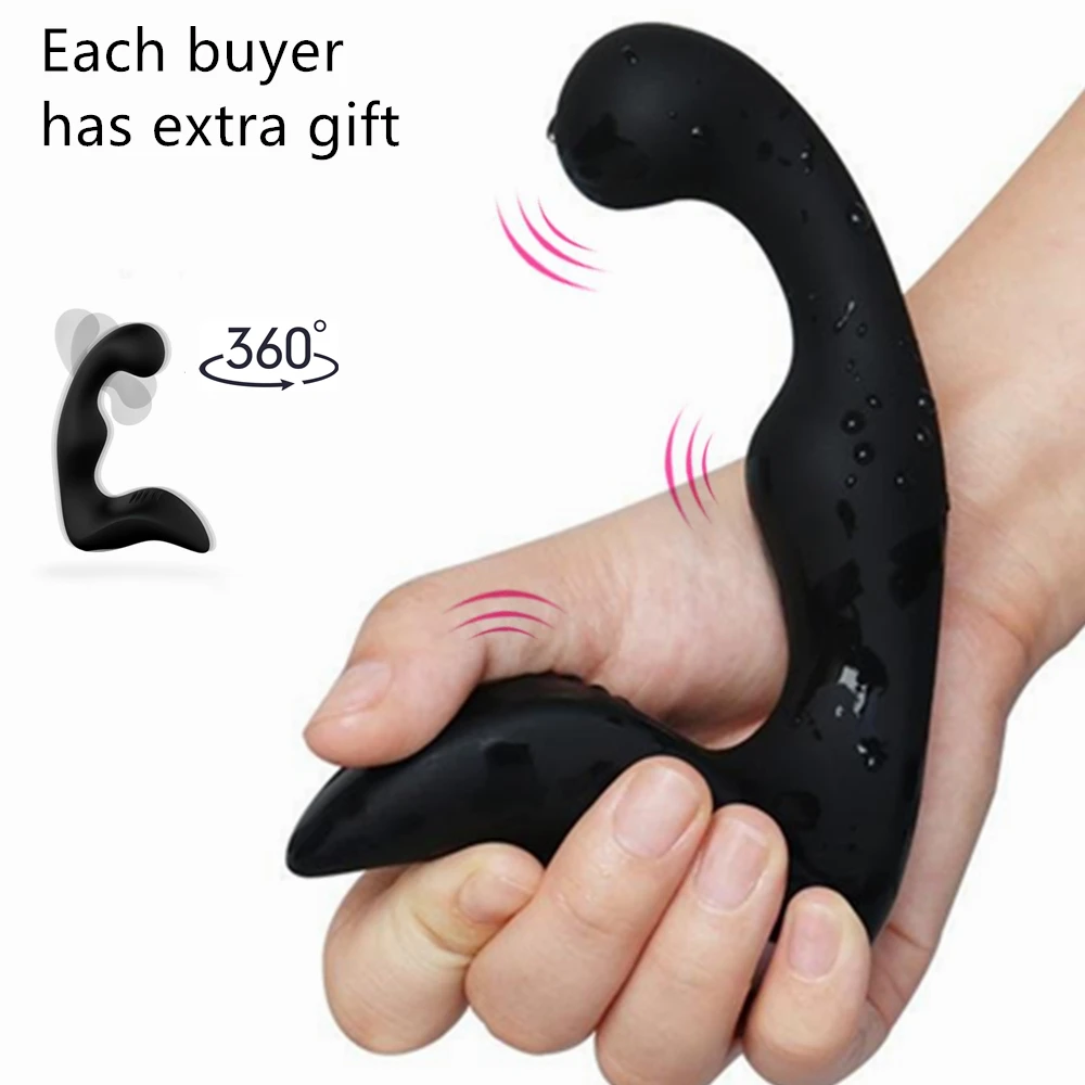 10 Скоростей Вибрационный массажер простаты секс игрушки для мужчин Силиконовые