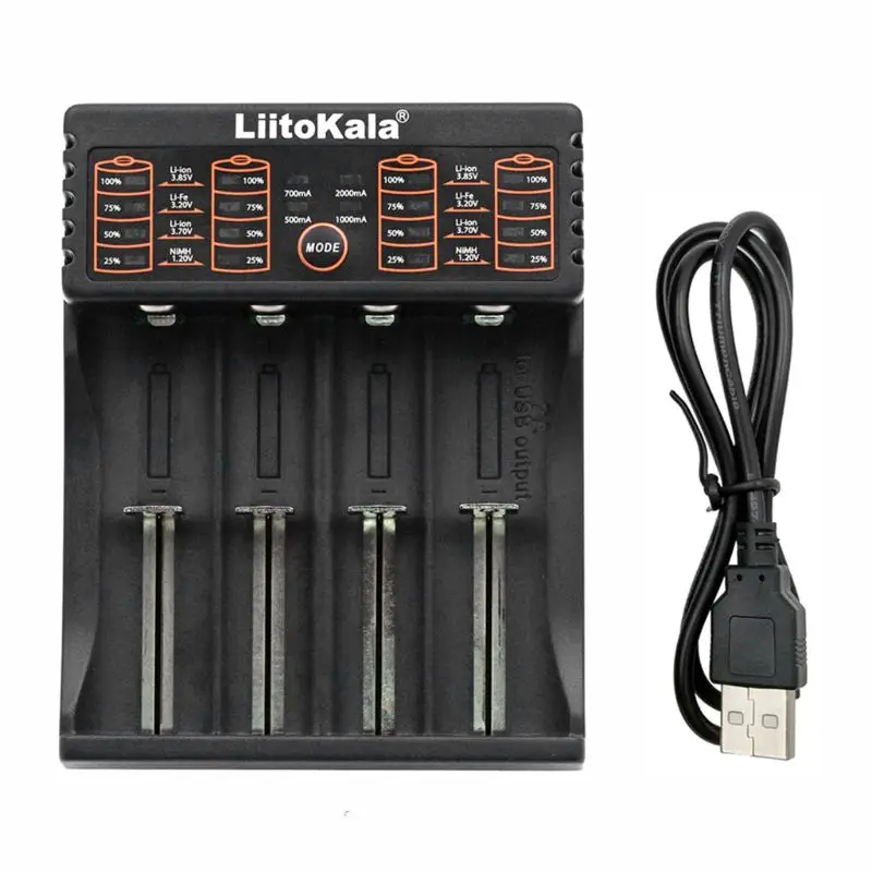 18650 зарядное устройство для 26650 16340 RCR123 14500 10440 AA AAA Li Ion Ni MH Cd аккумуляторная батарея
