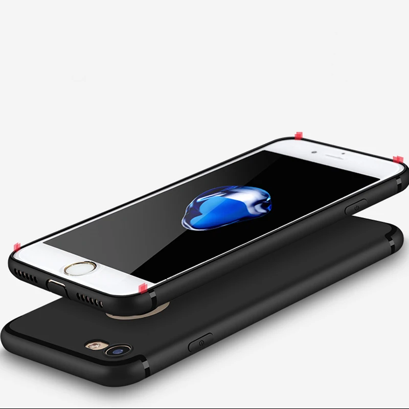 Матовый Мягкий силиконовый чехол Kafan для iPhone 7 8 plus чехлы 6s Plus 5 дюймов яркие цвета