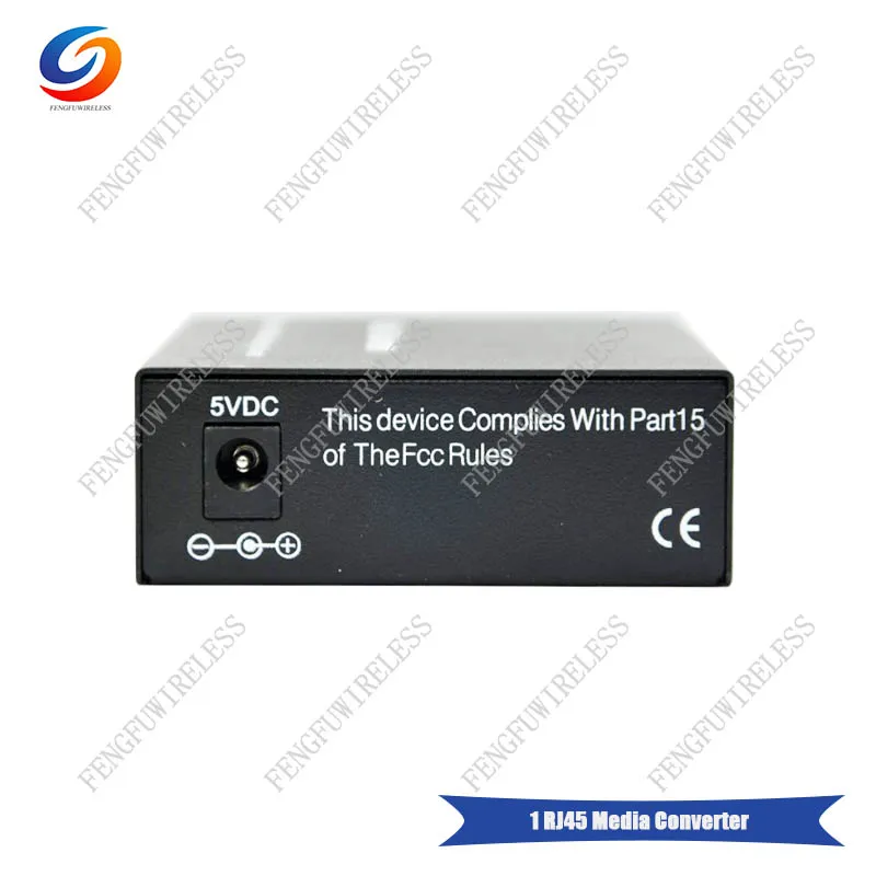 10/100 м 1 RJ45 волоконно оптический медиаконвертер SC одномодовый одиночный