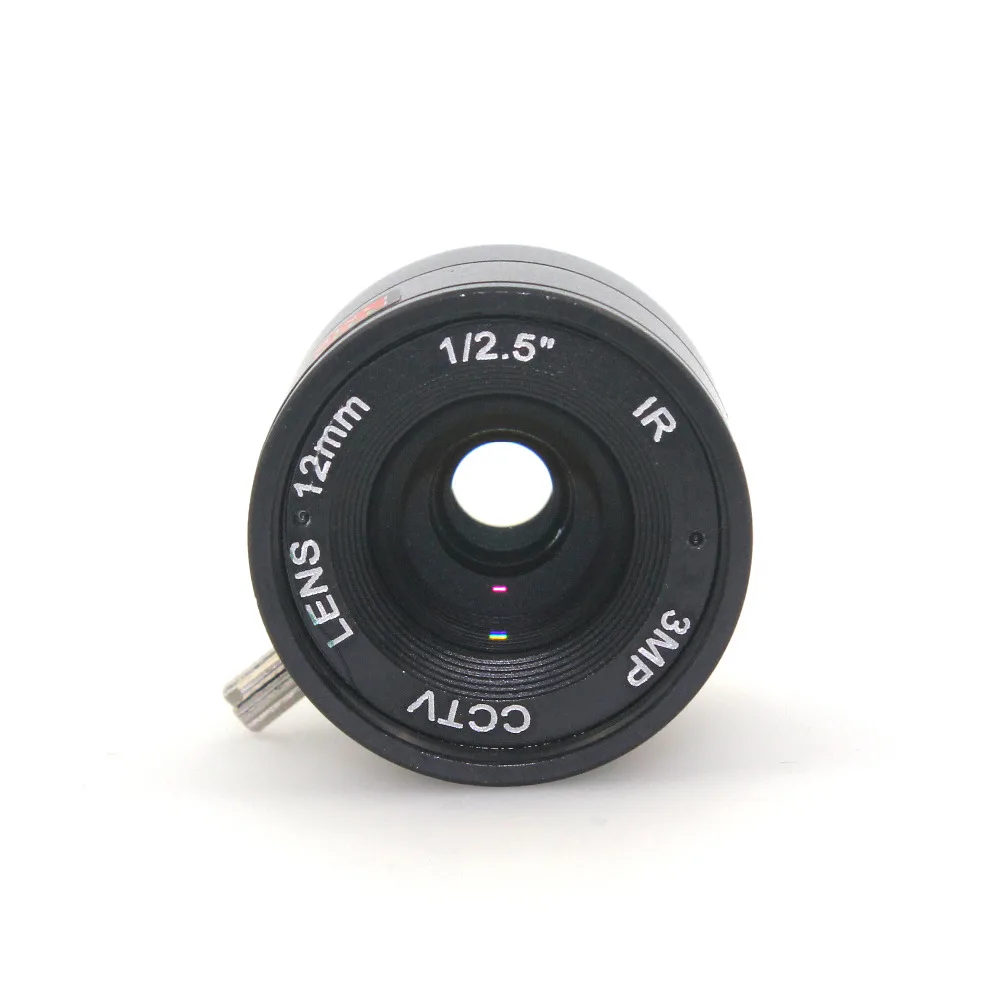 Ip камера видеонаблюдения 2 шт. 3 Мп 12 мм Объектив CS 1/2.5 '' F1.4 фиксированный ИК