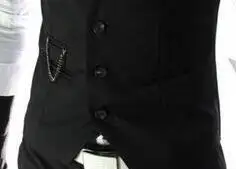 Новое поступление 2020 жилет для мужчин приталенный мужской костюм Повседневная