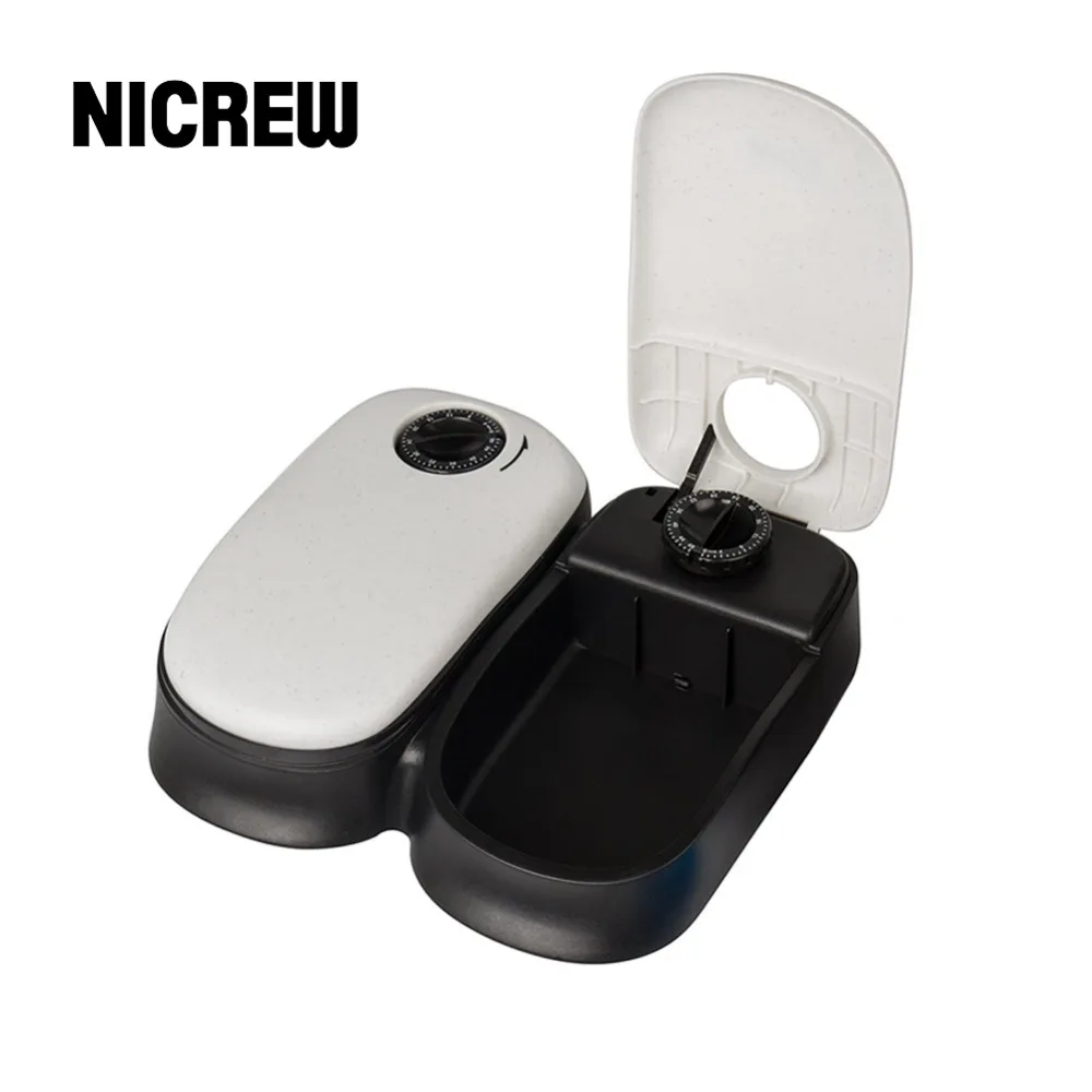 Автоматическая кормушка Nicrew для кошек и собак сухой корм животных диспенсер