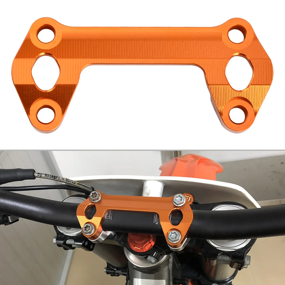 Подъемники для Руля Мотоцикла верхняя крышка зажим KTM 125 200 250 300 350 450 EXC SX XC EXCF SXF XCF XCW