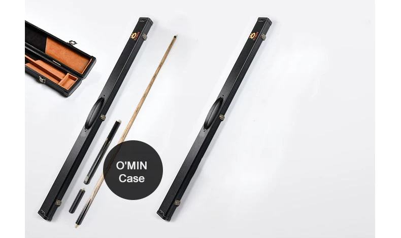 Набор кия для снукера o' min ASSASSIN Cue, 3/4 шт., чехол с удлинителем, 9,5 мм, 10 мм, 11,5 мм, наконечник, зольный вал, бильярдный кий