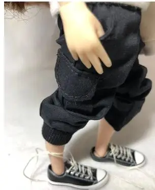 C pants T02-X607 Blyth кукольная одежда 1/6 куклы OB24 аксессуары azone одежда ручной работы белый свитер с надписью Футболка черные штаны - Цвет: C pants