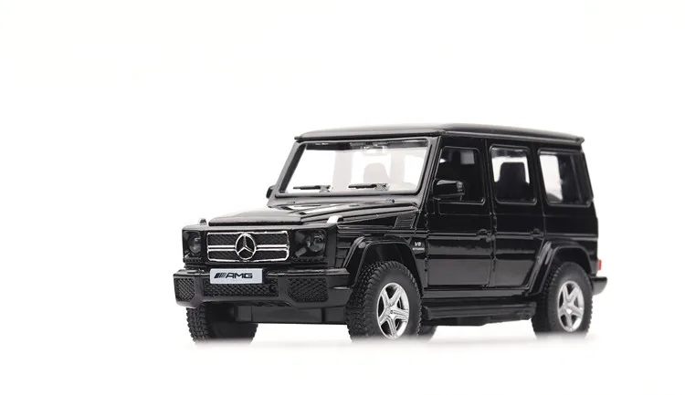 В коробке) Mercedes-Benz g-class модель автомобиля из сплава Игрушечная модель автомобиля