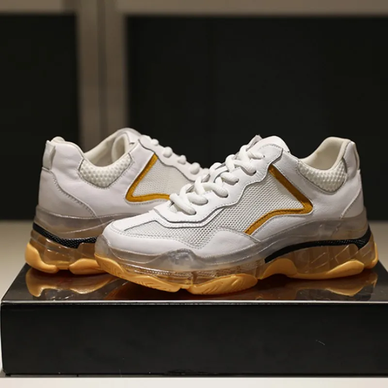 2021 спортивная обувь на платформе женская уличная для бега и атлетики прозрачные