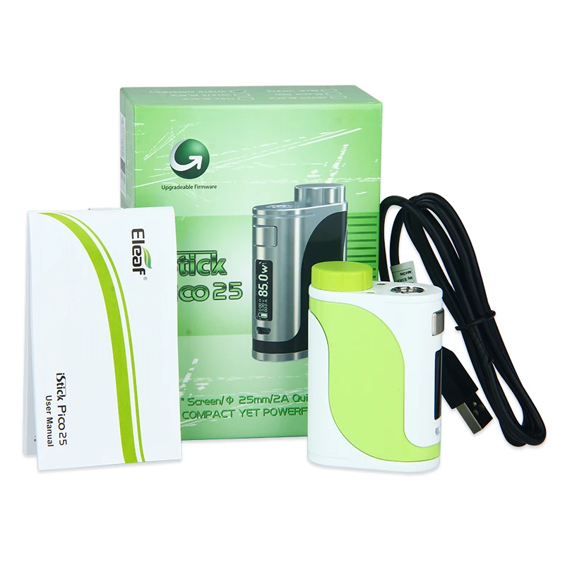 Оригинальный 85 Вт Eleaf IStick Pico 25 TC MOD подходит для бачков мм Melo 3 Tank/Melo Mini атомайзер с