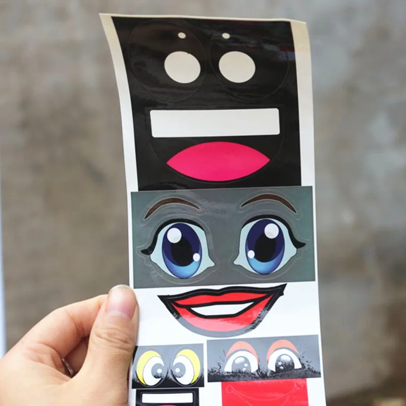 5 шт. глаза рот наклейки на воздушные шары Свадебная вечеринка кукла с воздушными