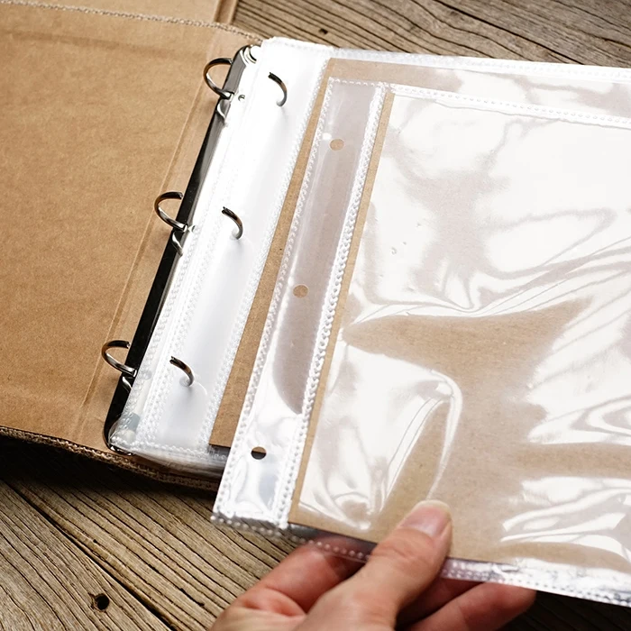 Фотоальбом для скрапбукинга свадебное покрытие внутреннее кольцо сумка ручная