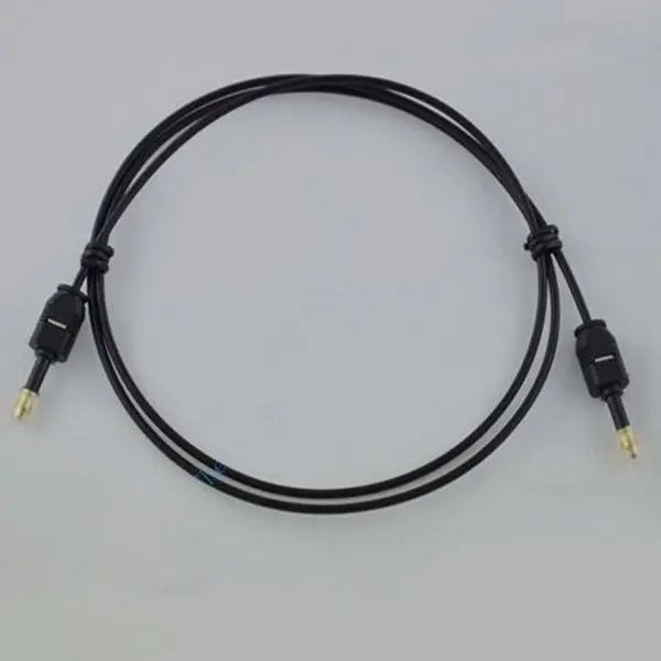

Freeshipping 3Ft Toslink Optical 3.5mm Mini Male To Male Audio Cable Sound System S/PDIF 1m