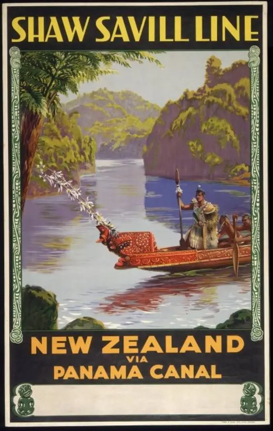 Красный Звездное небо красота вид Новая Зеландия NZ пейзаж путешествия ретро, ВИНТАЖНЫЙ ПЛАКАТ холст живопись DIY Декор стен домашний бар Плакаты Декор - Цвет: Красный