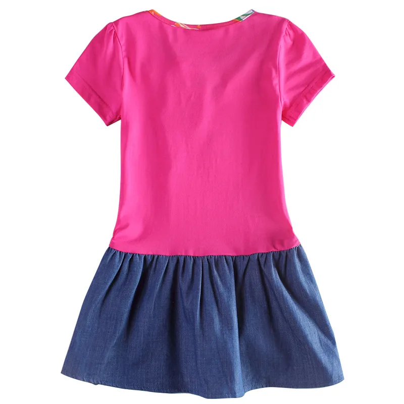 NOVATX Girls Dresses Baby Clothes 2018 Brand Summer Kids Princess Dress Costumes Floral Children Cotton H6063D | Детская одежда и