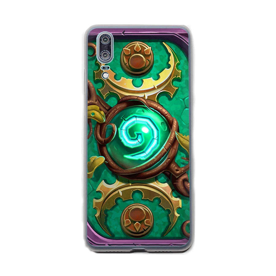 Чехол для телефона Hearthstone Card Back Classic Huawei P8 P9 P10 P20 P30 Lite Pro P Smart мягкие чехлы из ТПУ |