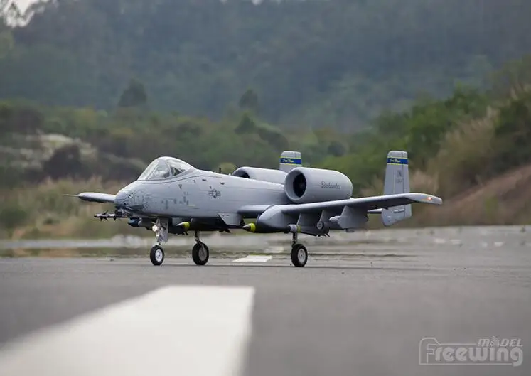 Freewing Twin 80 мм EDF RC/реактивный самолет A10 A 10 PNP или набор и сервопривод|jet airplane|rc jet