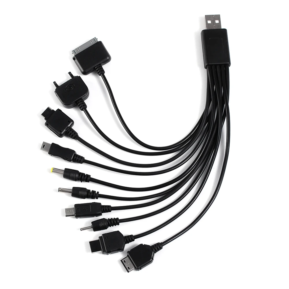 1 шт. 10 в Зарядное устройство USB кабель для iPod Motorola Nokia Samsung LG Sony Xiaomi Ericsson K750