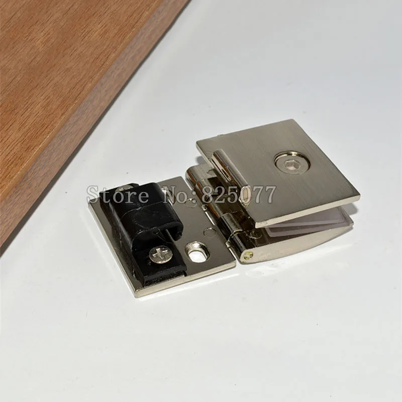 Новая стеклянная дверная петля из цинкового сплава для винного шкафа витрины