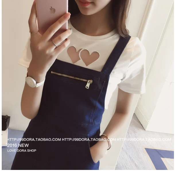 Милые женские футболки вырез в форме сердца хлопок короткий рукав базовая белая