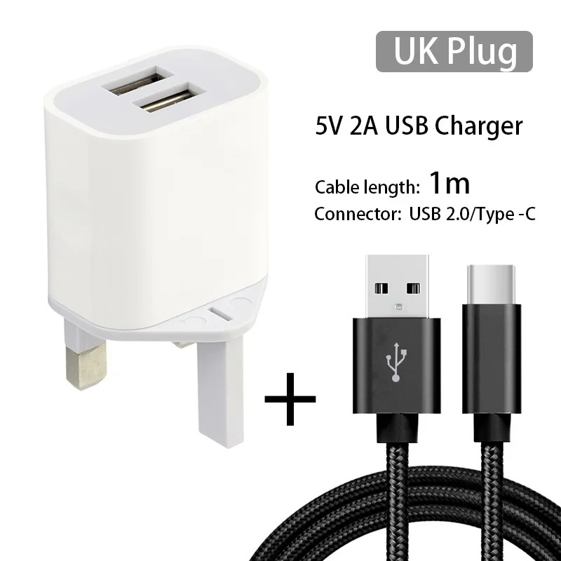 Адаптер зарядного устройства для путешествий с разъемом USB Type C Huawei P20 P30 nova Mate 20/OPPO