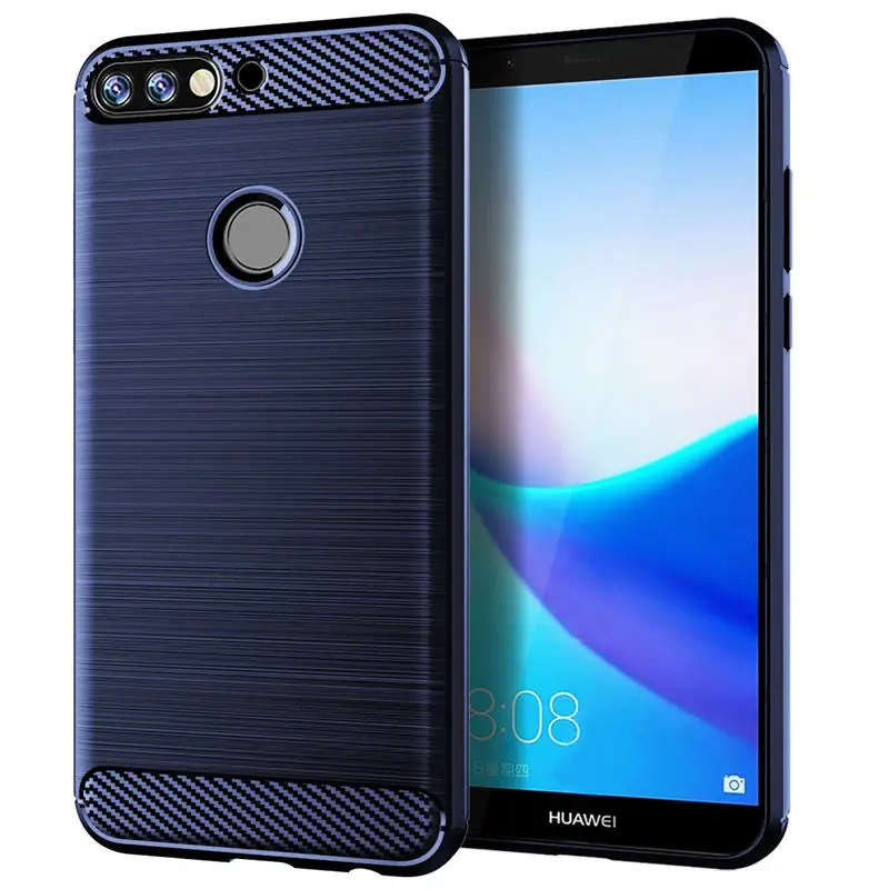 Чехол для Huawei Honor 7C Pro силиконовый мягкий ТПУ чехол телефона LND-L29 7 C CPro задняя