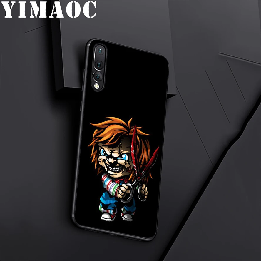 YIMAOC кукла Чаки Мягкий силиконовый чехол для телефона huawei Honor Коврики 10 P20 P10 P9 P8 P