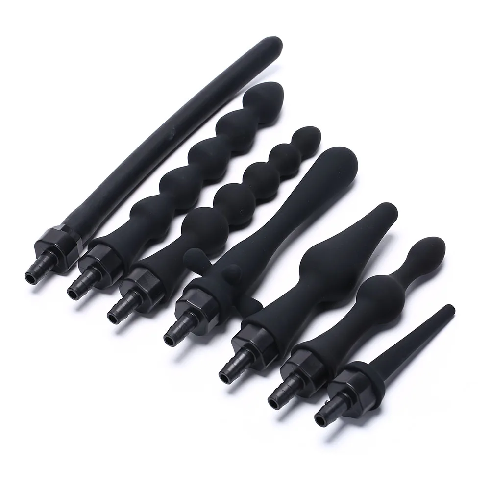 Силиконовое влагалище анальный дождя клизма для очистки ануса душ головы