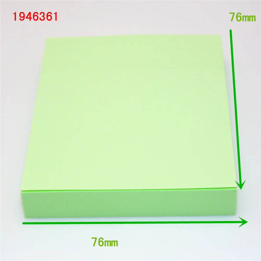 100 sheets 76*76mm Size Memo paper Pad Sticky Notes Bookmark Point It Marker Sticker Office School Supplies | Канцтовары для офиса