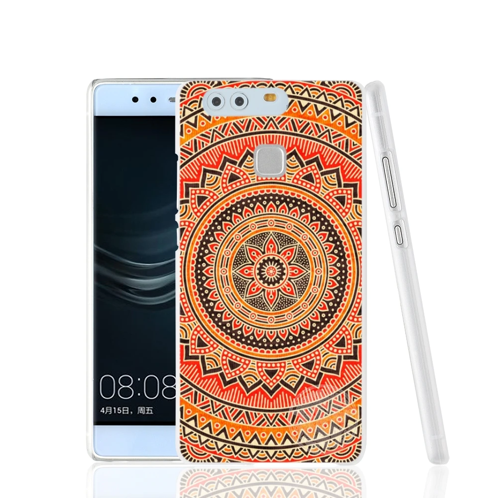 HAMEINUO чехол для телефона с винтажным узором Мандала Цветок huawei Ascend P7 P8 P9 P10 lite plus G8 G7