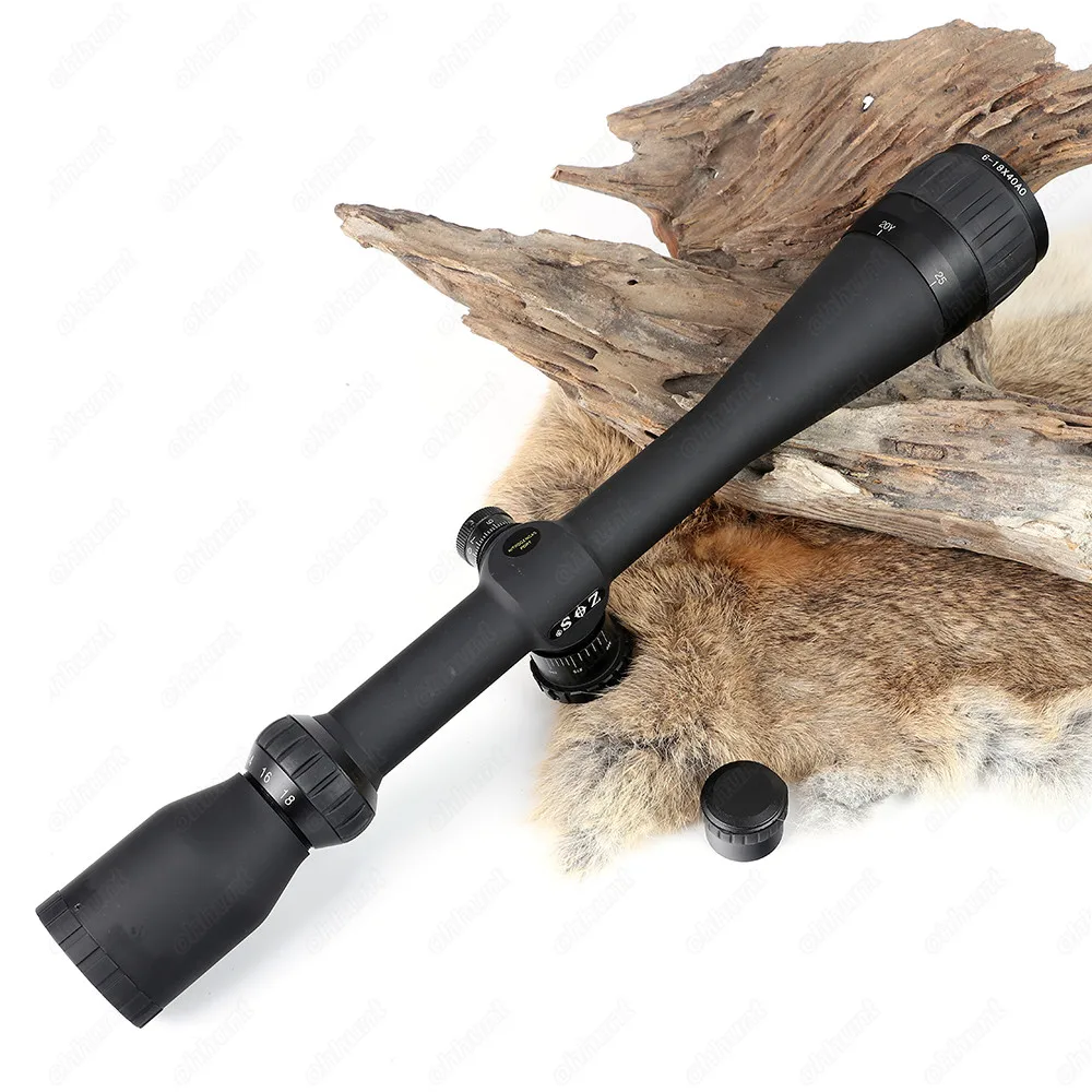 ZOS 6 18X40 AO Mil Dot Riflescope Классический тактический оптический прицел для охотничьей