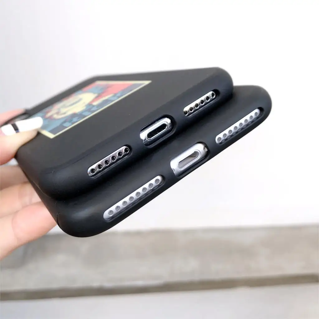 3D рельефный Рик Морти конфеты пары Funda мультфильм чехол для iPhone X XR XS Max 6 S 7 8 Plus 10