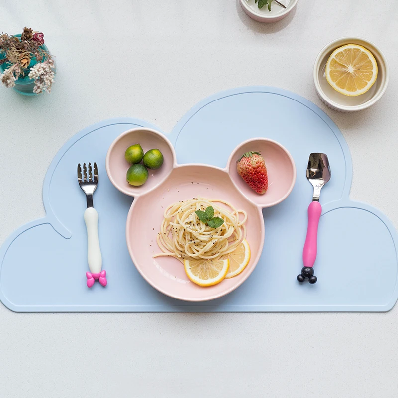 Детская кухонная миска с рисунком Микки соломенная Экологически чистая здоровая