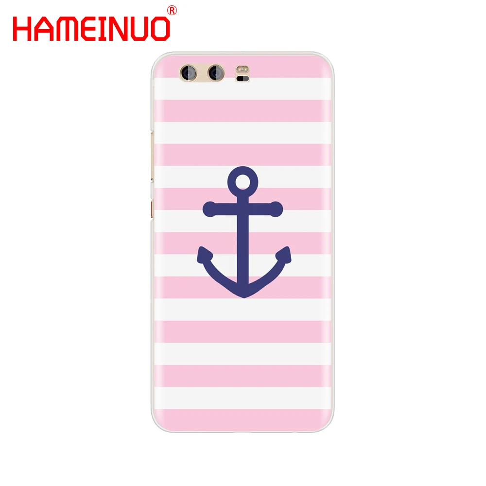 Однотонный розовый чехол HAMEINUO с принтом для девушек телефона huawei Ascend P7 P8 P9 P10 P20 lite