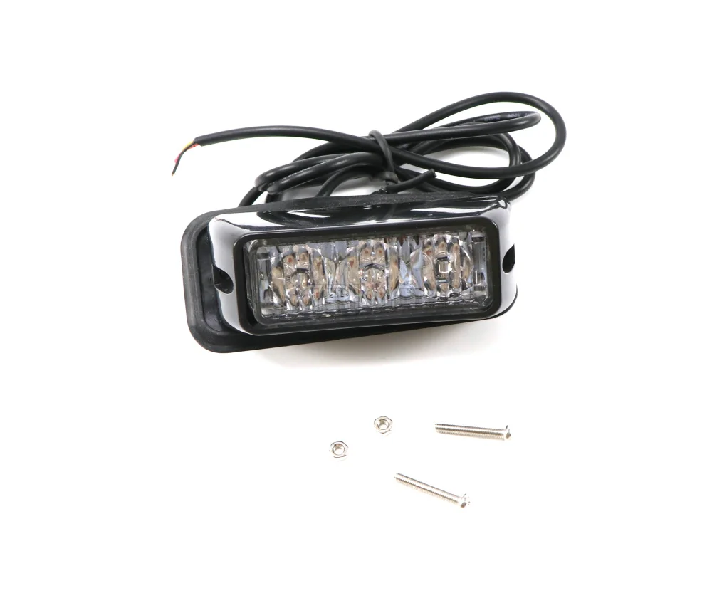 Новинка 3 светодиодный Авто колода грузовик стробоскоПредупреждение ПА для