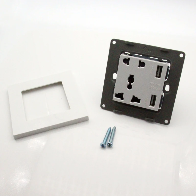 Новое поступление Прямая поставка 1 шт. двойной USB порт электрическое настенное