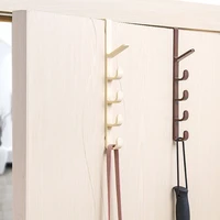 kecttio plastic home storage organization hooks rails bedroom door hanger clothes hanging rack holder hooks for bags towel