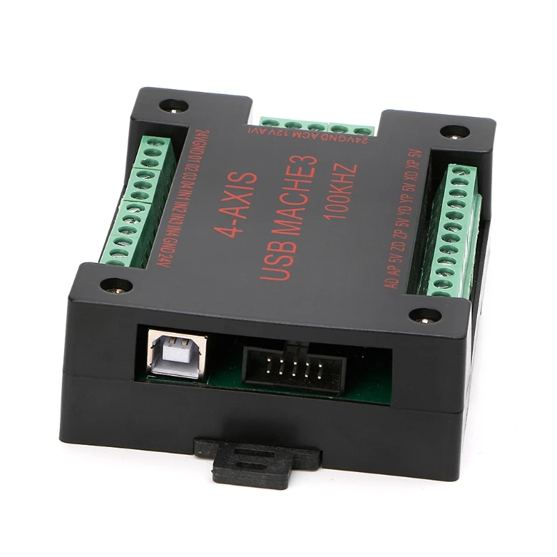 CNC USB MACH3 100Khz Breakout Board 4-осевой интерфейс драйвер контроллер движения LSɽ